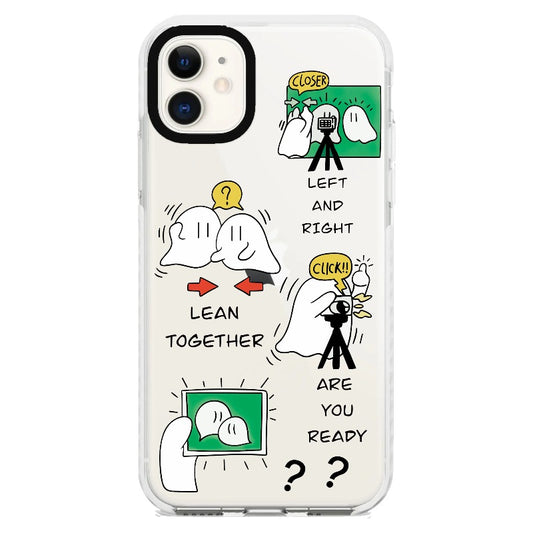 Group Photo of Little Ghost_iPhone Clear Impact Case [1504402]