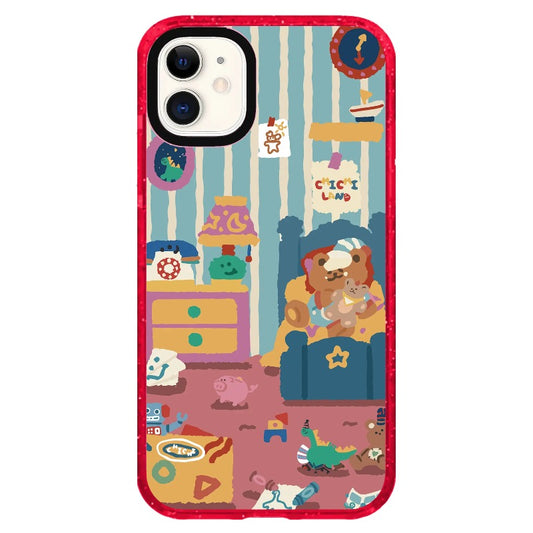 Teddy's Cozy Room_iPhone Clear Impact Case Limited  [1504425]