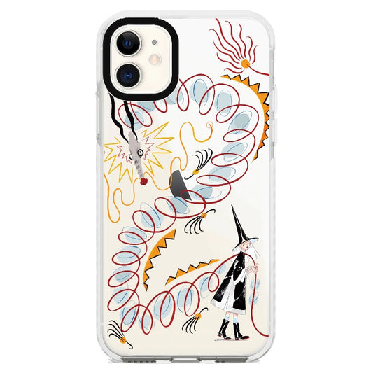 Doodle Dragon_iPhone Clear Impact Case [1512564]