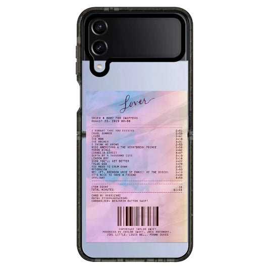 T.S Lover Receipt Phone Case_Samsung Z Flip [1511238]