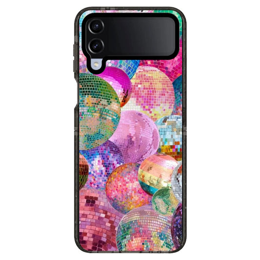 Colorful Mirror balls phone case_Samsung Z Flip [1535128]