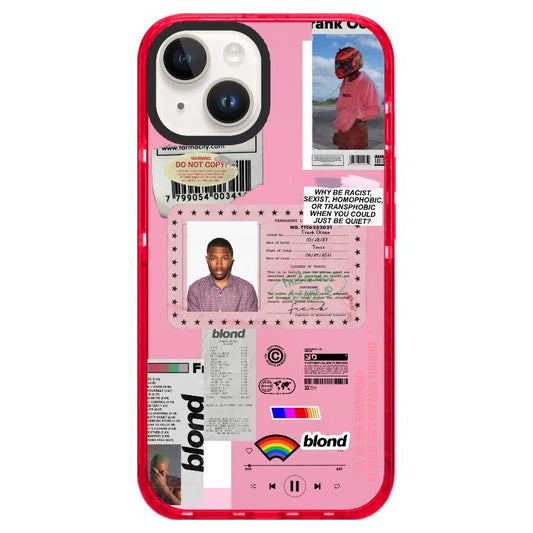 Frank Ocean ID Card Phone Case_Color Impact Case - Dragonfruit