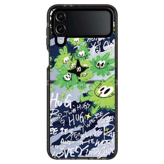 Big Hug Green Monsters Phone Case_Samsung Z Flip [1502147]