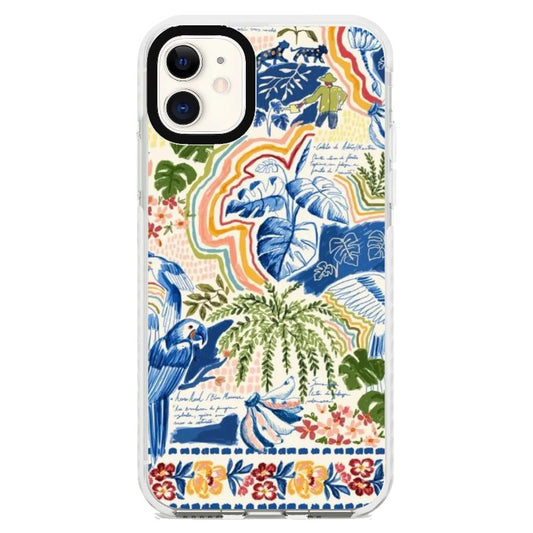 European Modern Art Style Illustration Phone Case_iPhone Clear Impact Case [1535129]