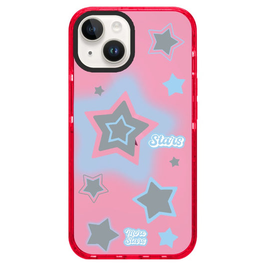 Blue and White Stars_Color Impact Case - Dragonfruit