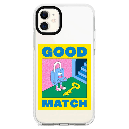 GOOD MATCH_iPhone Clear Impact Case [1531300]