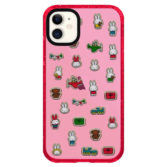 Vintage Miffy Stickers Phone Case_iPhone Clear Impact Case Limited  [1525563]