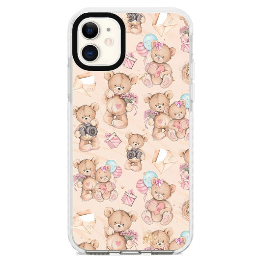 Teddy Bear Photographer_iPhone Clear Impact Case [1531299]