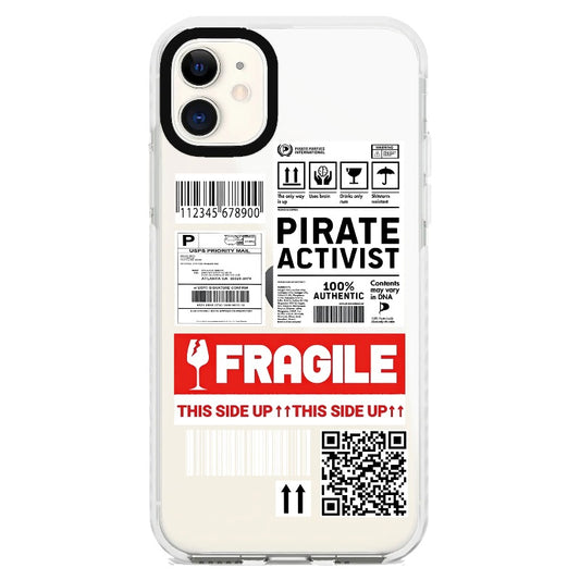 Fragile Lable_iPhone Clear Impact Case [1512554]