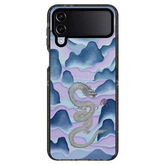 Dragon and Mountains Chinese Art Inspired Phone case_Samsung Z Flip [1512568]