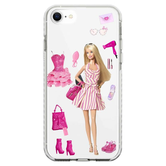 Barbie Fashion Pack Phone Case_Clear Impact Case - White- flat case