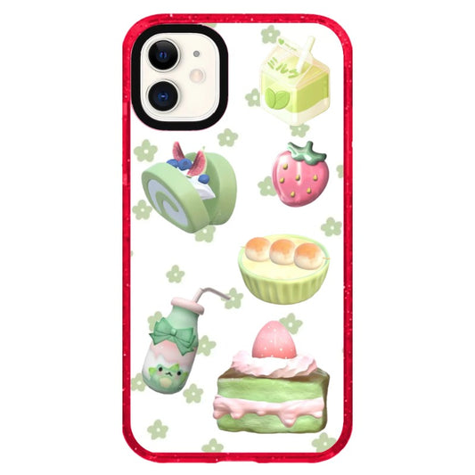 Strawberry Matcha_iPhone Clear Impact Case Limited  [1525887]