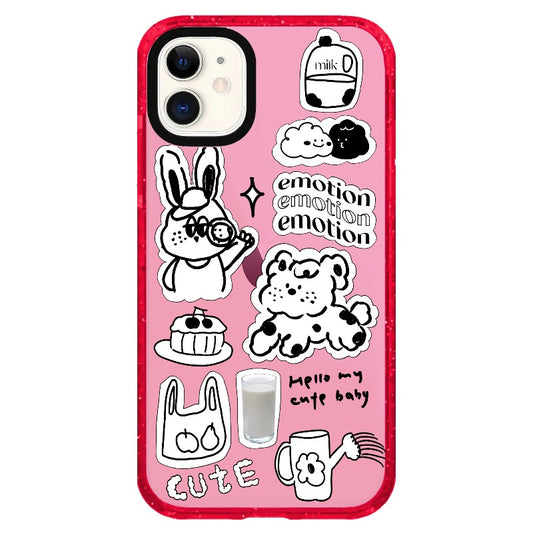 Rabbit and Grocery_iPhone Clear Impact Case Limited  [1533957]