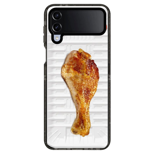 Supermarket Theme Chicken Drumsticks Phone Case_Samsung Z Flip [1284329]